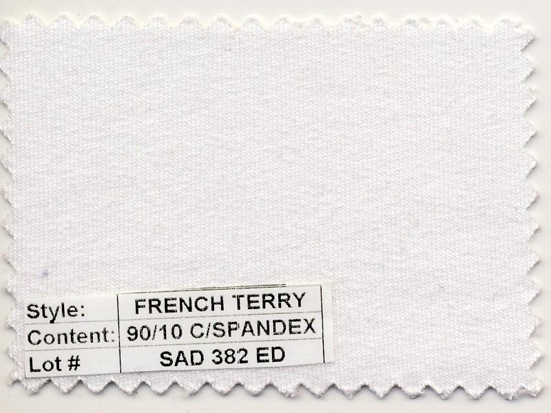 French Terry Cotton Spandex